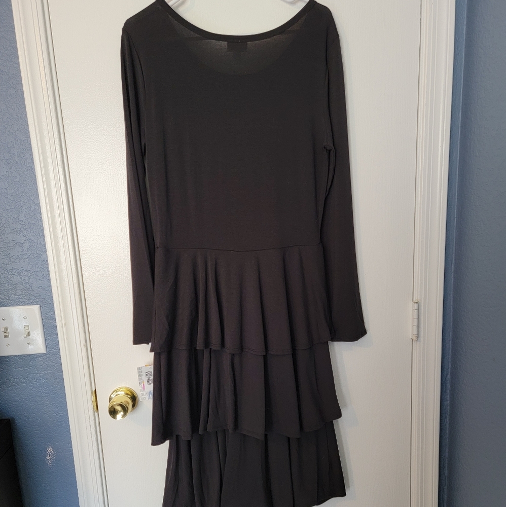 LulaRoe Georgia Dress Black XL - Picture 2 of 6